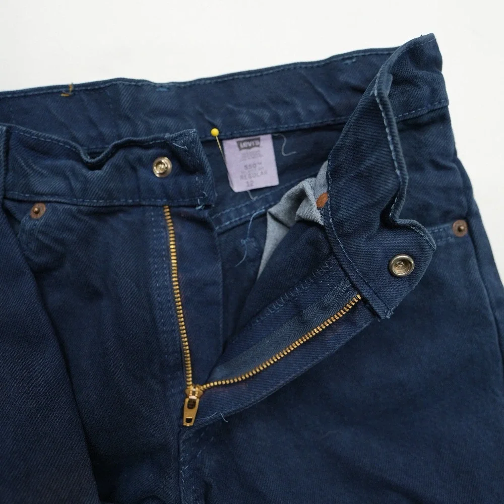 Orange Tab Levi's Jeans Youth Sz 12‎ (25X26) 550 Relaxed Fit Denim